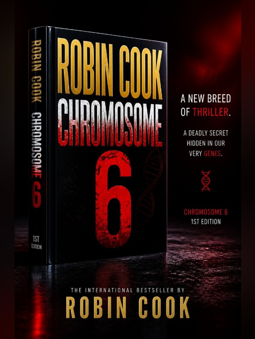 "𝐂𝐡𝐫𝐨𝐦𝐨𝐬𝐨𝐦𝐞 𝟔" 𝐀 𝐌𝐞𝐝𝐢𝐜𝐚𝐥 𝐓𝐡𝐫𝐢𝐥𝐥𝐞𝐫 𝐑𝐨𝐛𝐢𝐧 𝐂𝐨𝐨𝐤